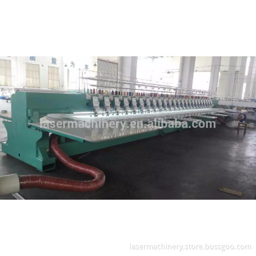 hot selling laser embroidery cutting machine with multi 12 head